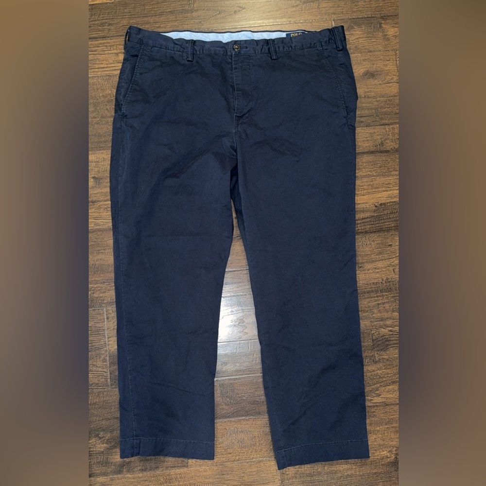 Men's Polo Ralph Lauren Navy Chino Straight Leg Pants